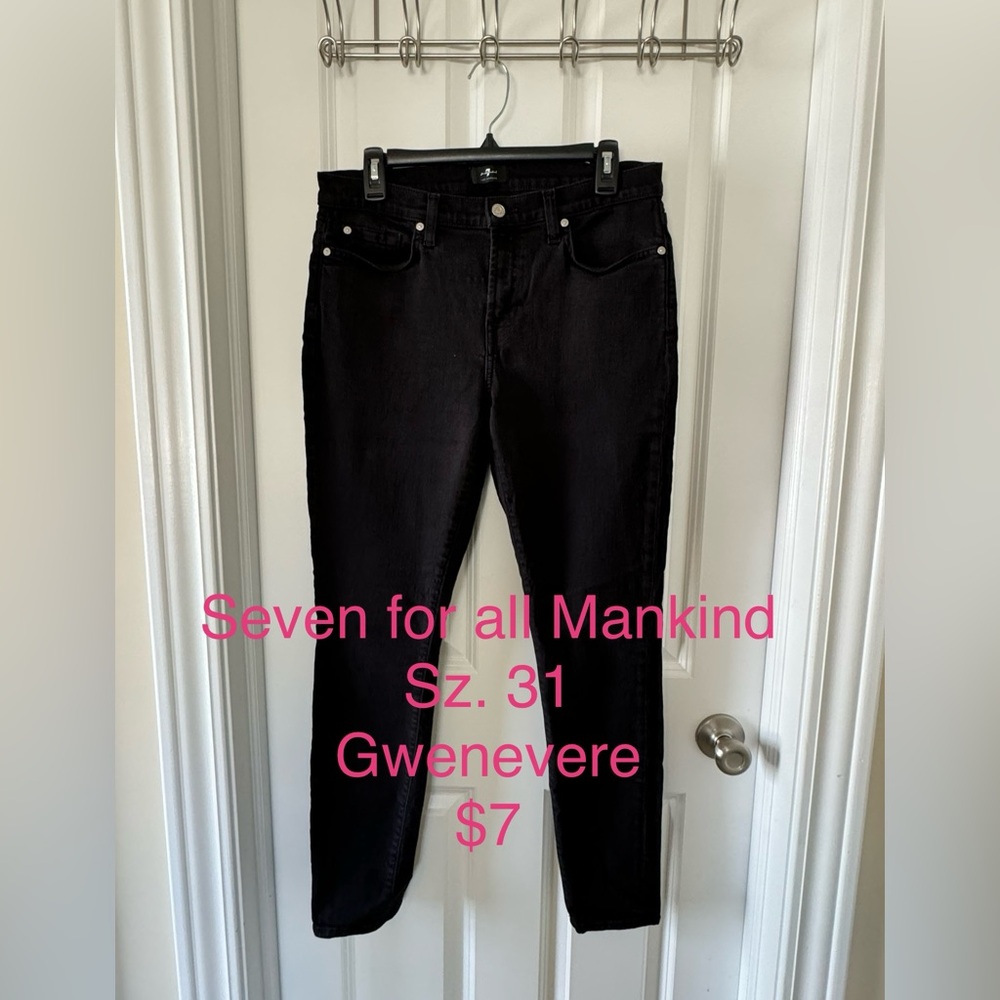 Seven for all Mankind | Gwenevere | Sz. 31 | Black